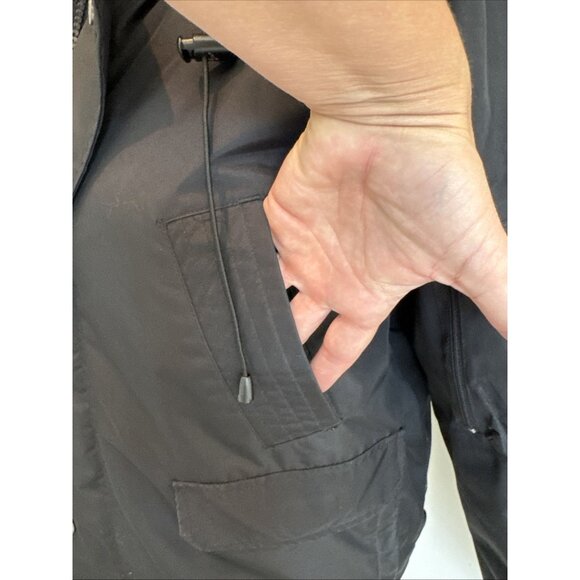 Canada Goose Parka Jacket Women's Small Bomber Hood Down Full Zip Chilliwack - Picture 14 of 16